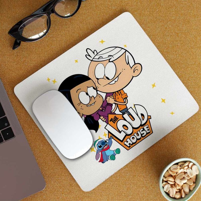 PC, gaming si accesorii - Periferice PC - Mousepad - Mousepad Casa Loud Lincoln Ronnie CoolTrend, 21x19cm - Infinity.ro