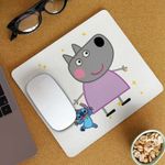 PC, gaming si accesorii - Periferice PC - Mousepad - Mousepad Lupoaica Wendy Purcelusa Peppa Pig CoolTrend, 21x19cm - Infinity.ro