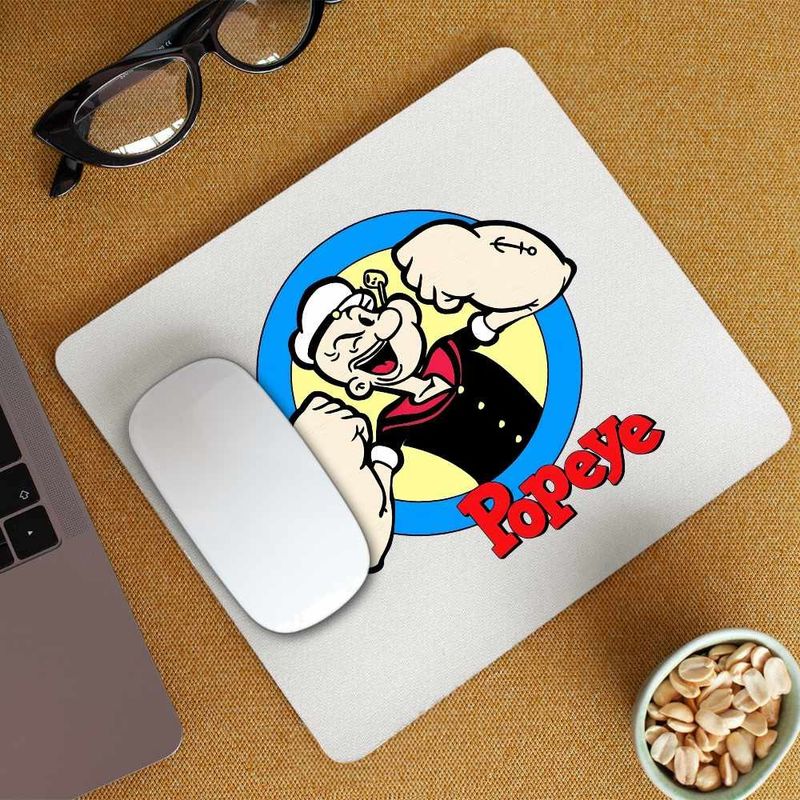 PC, gaming si accesorii - Periferice PC - Mousepad - Mousepad Marinar Popeye Desene Animate Timonier, CoolTrend, 21x19cm - Infinity.ro