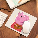 PC, gaming si accesorii - Periferice PC - Mousepad - Mousepad Peppa Canta la Chitara CoolTrend, 21x19cm - Infinity.ro