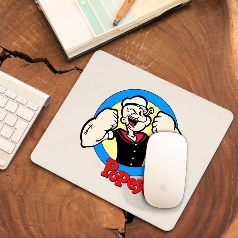 PC, gaming si accesorii - Periferice PC - Mousepad - Mousepad Marinar Popeye Desene Animate Timonier, CoolTrend, 21x19cm - Infinity.ro