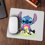 PC, gaming si accesorii - Periferice PC - Mousepad - Mousepad Daffy Duck Stitch Bugs Bunny Tweety Desene Vechi, CoolTrend, 21x19cm - Infinity.ro