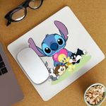 PC, gaming si accesorii - Periferice PC - Mousepad - Mousepad Daffy Duck Stitch Bugs Bunny Tweety Desene Vechi, CoolTrend, 21x19cm - Infinity.ro