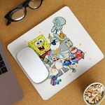 PC, gaming si accesorii - Periferice PC - Mousepad - Mousepad SpongeBob Pantaloni Patrati Desene Animate CoolTrend, 21x19cm - Infinity.ro