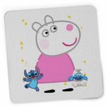 PC, gaming si accesorii - Periferice PC - Mousepad - Mousepad Oaia Suzy Purcelusa Peppa Pig CoolTrend, 21x19cm - Infinity.ro