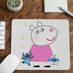 PC, gaming si accesorii - Periferice PC - Mousepad - Mousepad Oaia Suzy Purcelusa Peppa Pig CoolTrend, 21x19cm - Infinity.ro