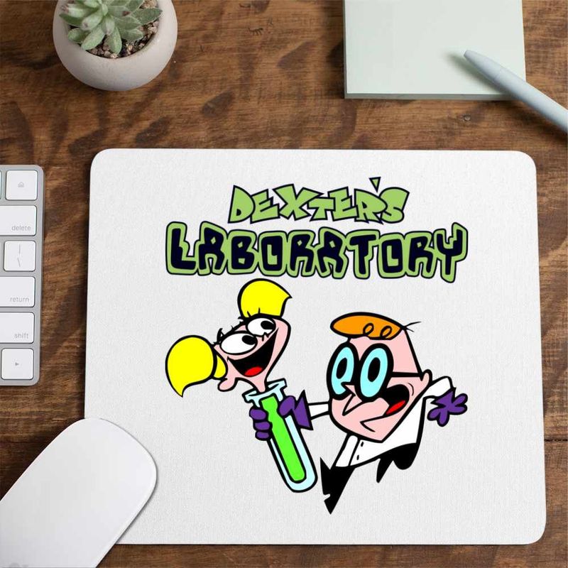 PC, gaming si accesorii - Periferice PC - Mousepad - Mousepad Laboratorul Dexter Dee Dee Eprubeta, CoolTrend, 21x19cm - Infinity.ro