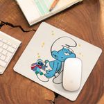 PC, gaming si accesorii - Periferice PC - Mousepad - Mousepad Strumfii Somnorosul Somnorila CoolTrend, 21x19cm - Infinity.ro