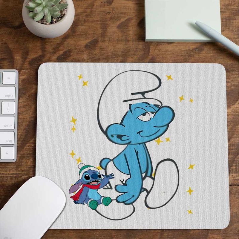 PC, gaming si accesorii - Periferice PC - Mousepad - Mousepad Strumfii Somnorosul Somnorila CoolTrend, 21x19cm - Infinity.ro