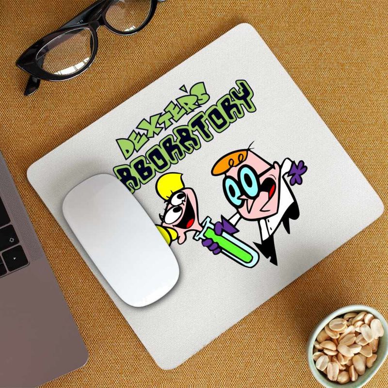 PC, gaming si accesorii - Periferice PC - Mousepad - Mousepad Laboratorul Dexter Dee Dee Eprubeta, CoolTrend, 21x19cm - Infinity.ro