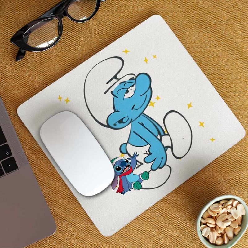 PC, gaming si accesorii - Periferice PC - Mousepad - Mousepad Strumfii Somnorosul Somnorila CoolTrend, 21x19cm - Infinity.ro