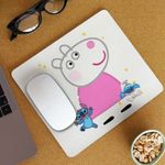 PC, gaming si accesorii - Periferice PC - Mousepad - Mousepad Oaia Suzy Purcelusa Peppa Pig CoolTrend, 21x19cm - Infinity.ro