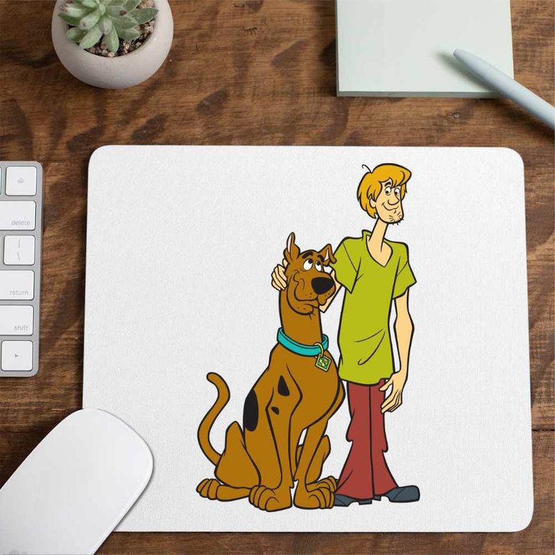 PC, gaming si accesorii - Periferice PC - Mousepad - Mousepad Scooby Doo Shaggy Dog German, CoolTrend, 21x19cm - Infinity.ro