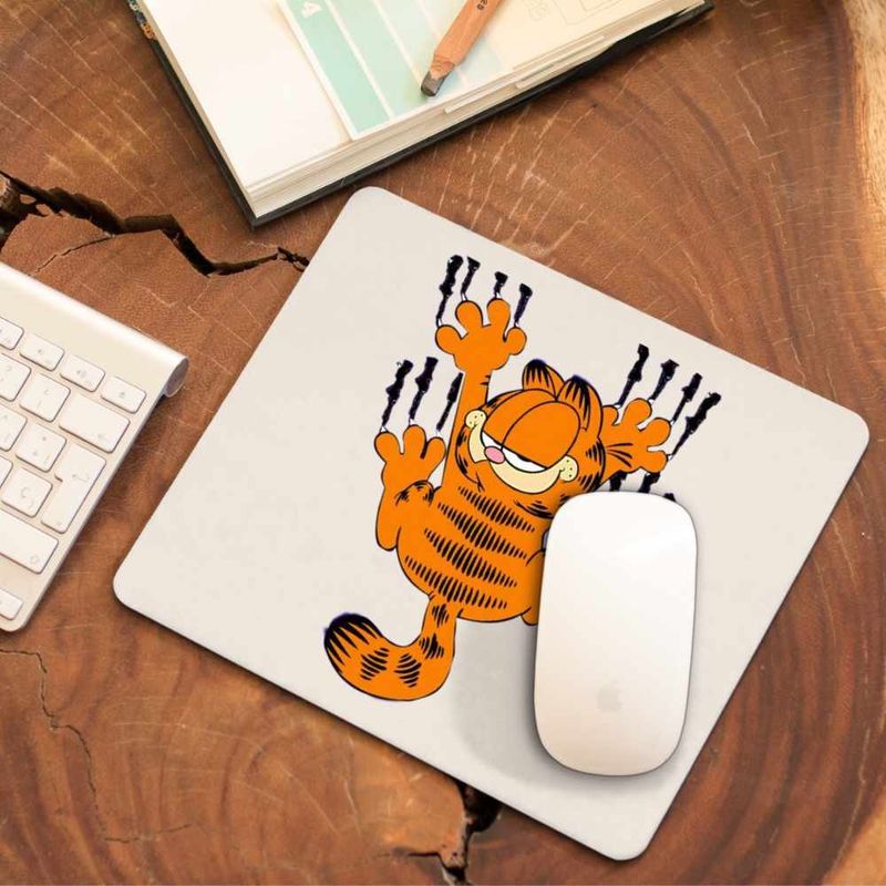 PC, gaming si accesorii - Periferice PC - Mousepad - Mousepad Garfield Zgarieturi Pisica, CoolTrend, 21x19cm - Infinity.ro