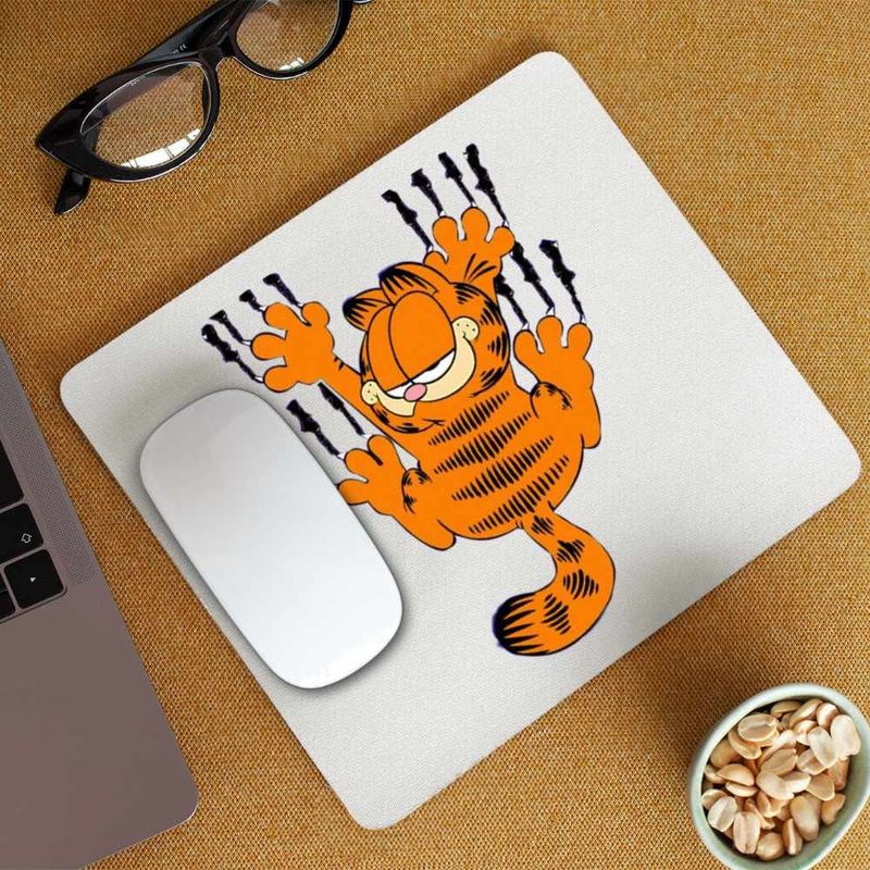 PC, gaming si accesorii - Periferice PC - Mousepad - Mousepad Garfield Zgarieturi Pisica, CoolTrend, 21x19cm - Infinity.ro