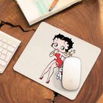 PC, gaming si accesorii - Periferice PC - Mousepad - Mousepad Betty Boop Catel Pudel Valentines Day, CoolTrend, 21x19cm - Infinity.ro
