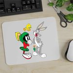 PC, gaming si accesorii - Periferice PC - Mousepad - Mousepad Marvin Bugs Bunny Tweety Warner Bros, CoolTrend, 21x19cm - Infinity.ro