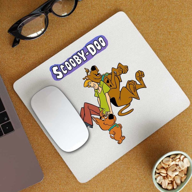 PC, gaming si accesorii - Periferice PC - Mousepad - Mousepad Scooby Doo Shaggy Friends, CoolTrend, 21x19cm - Infinity.ro