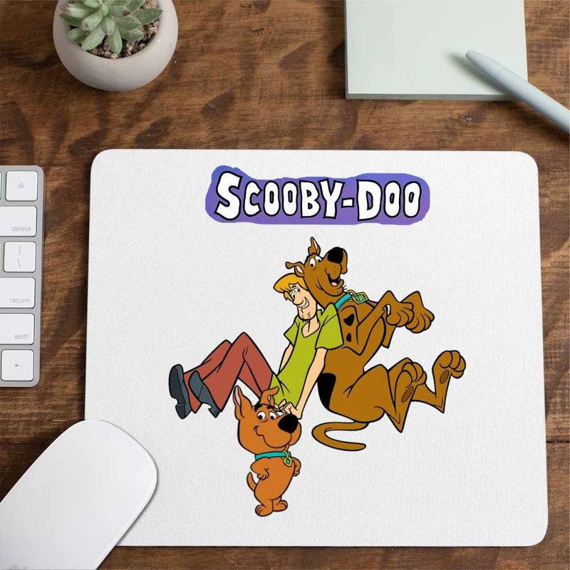 PC, gaming si accesorii - Periferice PC - Mousepad - Mousepad Scooby Doo Shaggy Friends, CoolTrend, 21x19cm - Infinity.ro