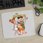 PC, gaming si accesorii - Periferice PC - Mousepad - Mousepad Familia Flintstone Fred Wilma Plimbare Valentines Dragobete, CoolTrend, 21x19cm - Infinity.ro