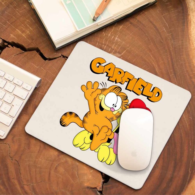 PC, gaming si accesorii - Periferice PC - Mousepad - Mousepad Garfield Odie Calare Joaca, CoolTrend, 21x19cm - Infinity.ro