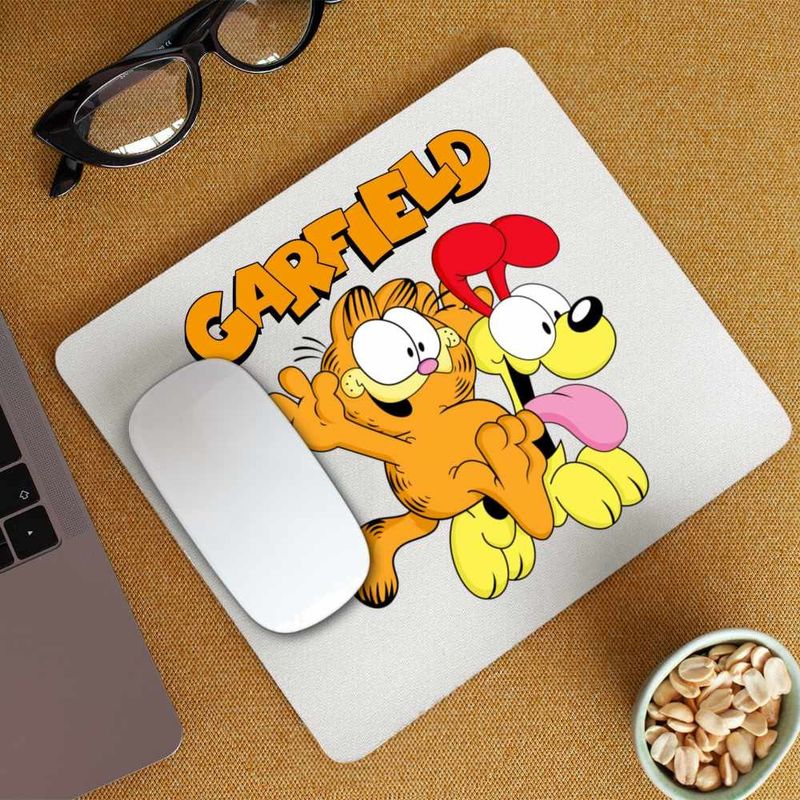 PC, gaming si accesorii - Periferice PC - Mousepad - Mousepad Garfield Odie Calare Joaca, CoolTrend, 21x19cm - Infinity.ro