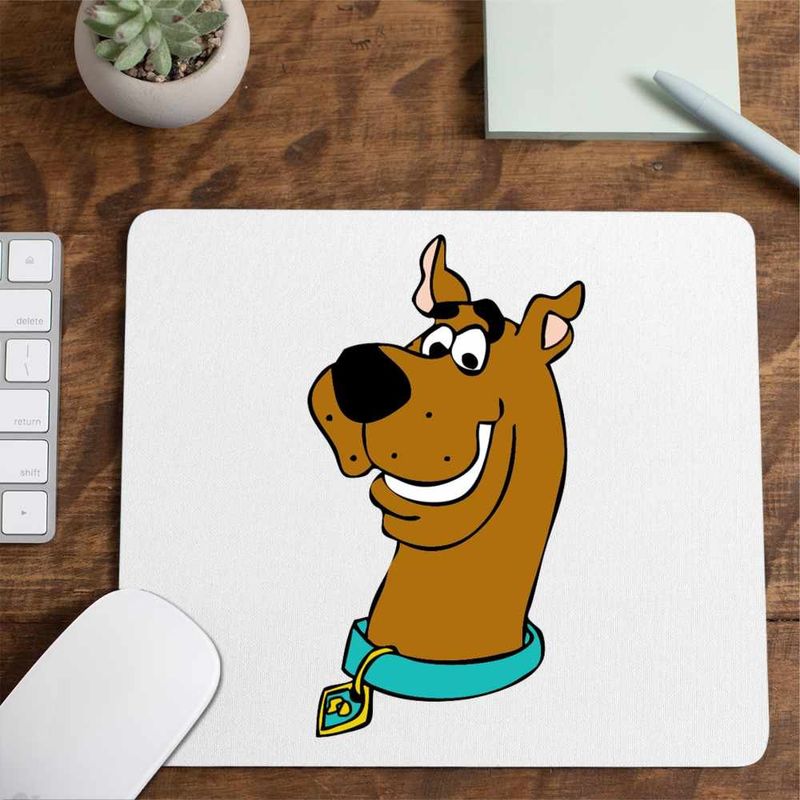 PC, gaming si accesorii - Periferice PC - Mousepad - Mousepad Scooby Doo Mister Rezolvat Bust, CoolTrend, 21x19cm - Infinity.ro