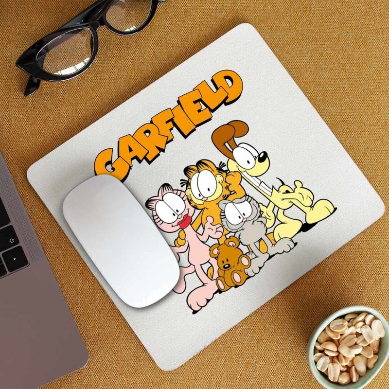 PC, gaming si accesorii - Periferice PC - Mousepad - Mousepad Garfield Toata Gasca Pisici, CoolTrend, 21x19cm - Infinity.ro