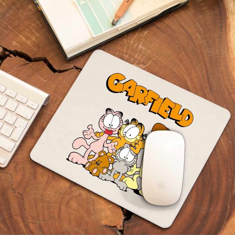 PC, gaming si accesorii - Periferice PC - Mousepad - Mousepad Garfield Toata Gasca Pisici, CoolTrend, 21x19cm - Infinity.ro