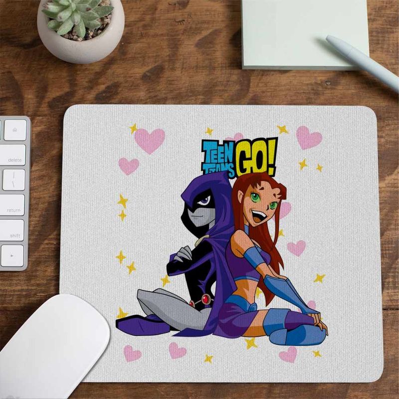PC, gaming si accesorii - Periferice PC - Mousepad - Mousepad Raven Starfire Tineri Titani CoolTrend, 21x19cm - Infinity.ro