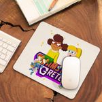 PC, gaming si accesorii - Periferice PC - Mousepad - Mousepad Bailey Hamster Gretel Prietene CoolTrend, 21x19cm - Infinity.ro