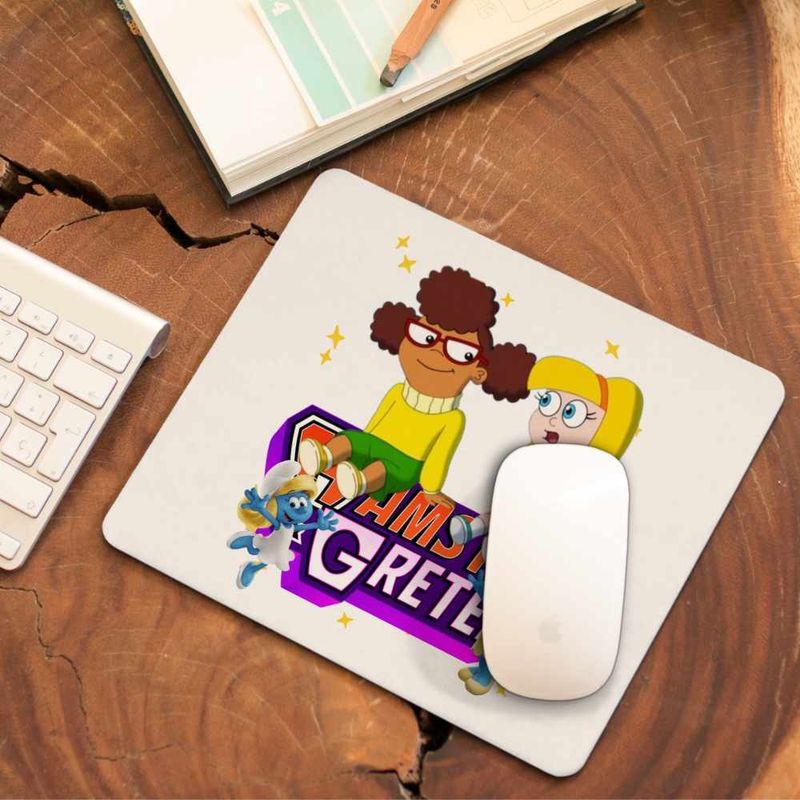 PC, gaming si accesorii - Periferice PC - Mousepad - Mousepad Bailey Hamster Gretel Prietene CoolTrend, 21x19cm - Infinity.ro