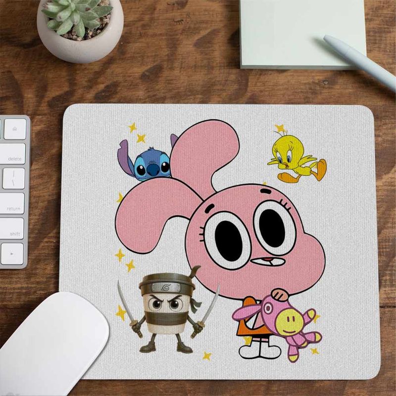 PC, gaming si accesorii - Periferice PC - Mousepad - Mousepad Gumball Anais Watterson CoolTrend, 21x19cm - Infinity.ro