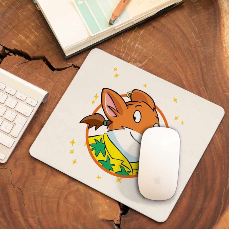 PC, gaming si accesorii - Periferice PC - Mousepad - Mousepad Trap Geronimo Stilton Gazetar CoolTrend, 21x19cm - Infinity.ro