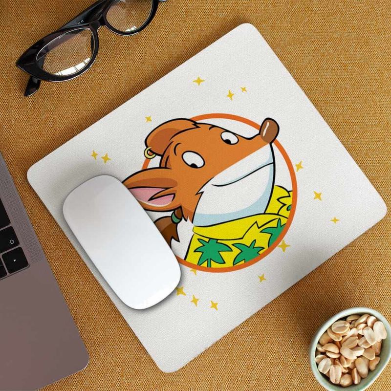 PC, gaming si accesorii - Periferice PC - Mousepad - Mousepad Trap Geronimo Stilton Gazetar CoolTrend, 21x19cm - Infinity.ro