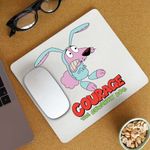 PC, gaming si accesorii - Periferice PC - Mousepad - Mousepad Curaj Cainele cel Fricos Iepure Cartoon Network, CoolTrend, 21x19cm - Infinity.ro