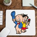 PC, gaming si accesorii - Periferice PC - Mousepad - Mousepad Porky Petunia Looney Tunes, CoolTrend, 21x19cm - Infinity.ro