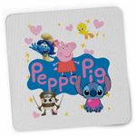 PC, gaming si accesorii - Periferice PC - Mousepad - Mousepad Desene Animate Peppa Pig CoolTrend, 21x19cm - Infinity.ro