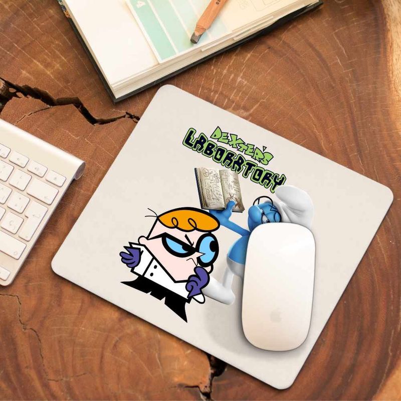 PC, gaming si accesorii - Periferice PC - Mousepad - Mousepad Laborator Dexter Strumful Istet Scoala Carte, CoolTrend, 21x19cm - Infinity.ro