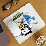 PC, gaming si accesorii - Periferice PC - Mousepad - Mousepad Laborator Dexter Strumful Istet Scoala Carte, CoolTrend, 21x19cm - Infinity.ro