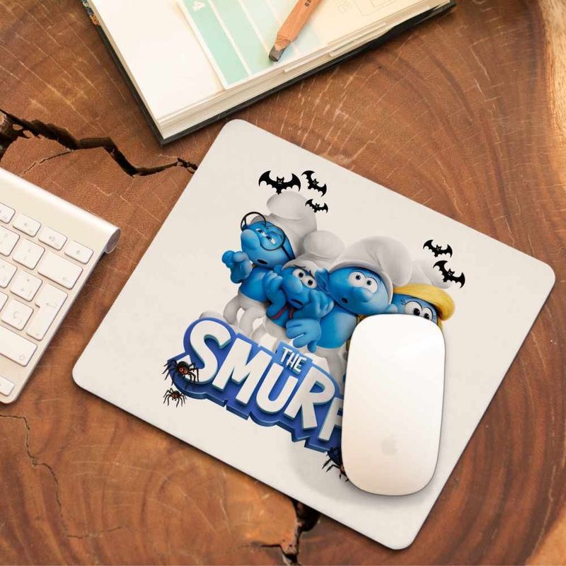 PC, gaming si accesorii - Periferice PC - Mousepad - Mousepad Strumfii Aventuri CoolTrend, 21x19cm - Infinity.ro