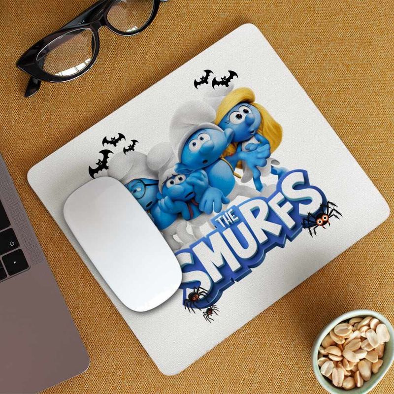 PC, gaming si accesorii - Periferice PC - Mousepad - Mousepad Strumfii Aventuri CoolTrend, 21x19cm - Infinity.ro