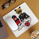 PC, gaming si accesorii - Periferice PC - Mousepad - Mousepad Miraculos Buburuza Motanul Noir CoolTrend, 21x19cm - Infinity.ro