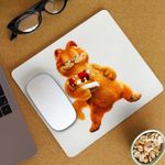 PC, gaming si accesorii - Periferice PC - Mousepad - Mousepad Garfield Rege Coroana Pisicesti, CoolTrend, 21x19cm - Infinity.ro