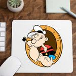 PC, gaming si accesorii - Periferice PC - Mousepad - Mousepad Popeye Marinarul Geam Vapor Comandant, CoolTrend, 21x19cm - Infinity.ro