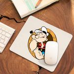 PC, gaming si accesorii - Periferice PC - Mousepad - Mousepad Popeye Marinarul Geam Vapor Comandant, CoolTrend, 21x19cm - Infinity.ro