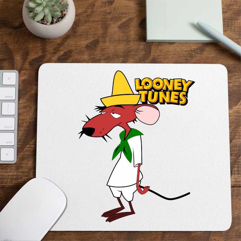 PC, gaming si accesorii - Periferice PC - Mousepad - Mousepad Rodriguez Slowpoke Speedy Gonzales, CoolTrend, 21x19cm - Infinity.ro
