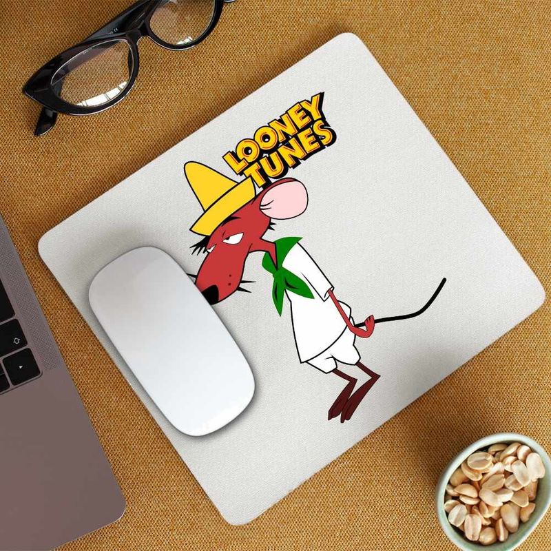 PC, gaming si accesorii - Periferice PC - Mousepad - Mousepad Rodriguez Slowpoke Speedy Gonzales, CoolTrend, 21x19cm - Infinity.ro