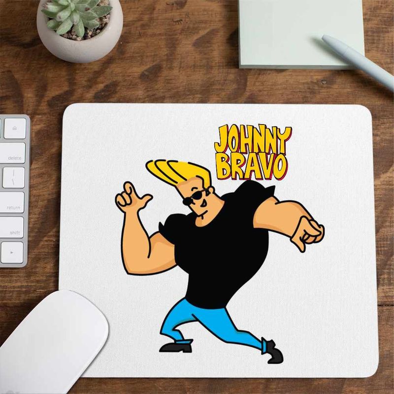 PC, gaming si accesorii - Periferice PC - Mousepad - Mousepad Johnny Bravo Elvis Presley Sport, CoolTrend, 21x19cm - Infinity.ro
