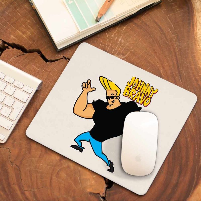PC, gaming si accesorii - Periferice PC - Mousepad - Mousepad Johnny Bravo Elvis Presley Sport, CoolTrend, 21x19cm - Infinity.ro